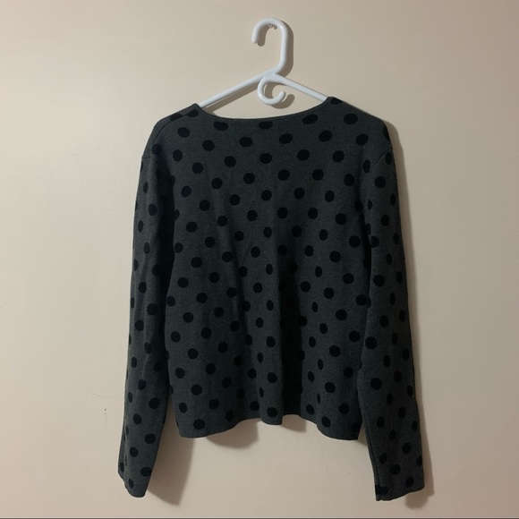 Elle Polka Dot Open Cardigan - Picture 6 of 10